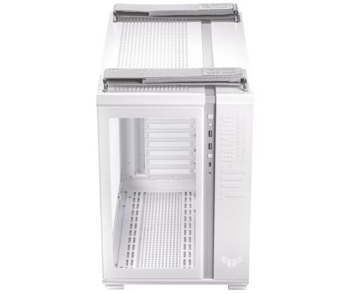 Kotelo ASUS TUF Gaming GT502 MidiTower Case tuotteen ominaisuudet Läpinäkyvä paneeli Ei sisälly ATX...
