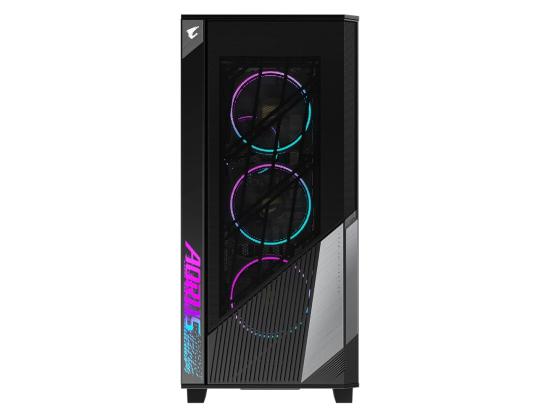 Kotelo GIGABYTE AORUS C500 GLASS MidiTower ATX EATX MicroATX MiniITX Väri Musta GB-AC500GST