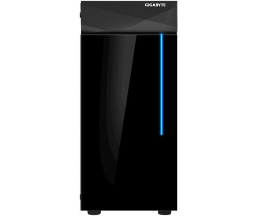 Kotelo GIGABYTE C200 GLASS MidiTower Ei sisälly ATX MicroATX MiniITX Väri Musta GB-C200G