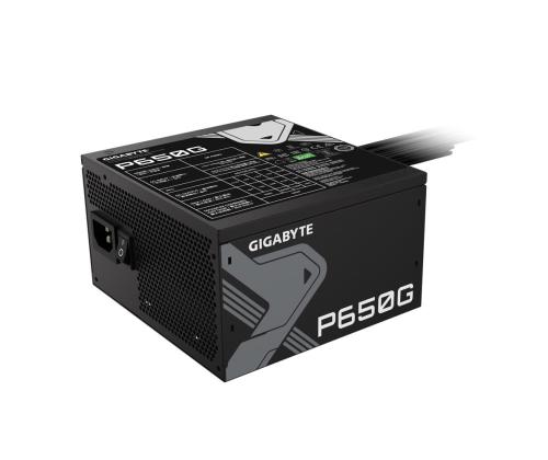 Virtalähde GIGABYTE 650 wattia Tehokkuus 80 PLUS GOLD PFC Aktiivinen MTBF 100000 tuntia GP-P650G