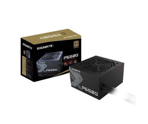 Virtalähde GIGABYTE 650 wattia Tehokkuus 80 PLUS GOLD PFC Aktiivinen MTBF 100000 tuntia GP-P650G