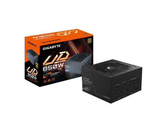Virtalähde GIGABYTE 850 Watts Tehokkuus 80 PLUS GOLD PFC Active MTBF 100000 tuntia GP-UD850GMPG5