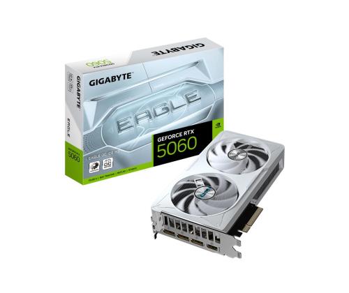 VGA PCIE16 RTX5060 8GB GDDR7/N5060EAGLEOC ICE-8GD GIGABYTE