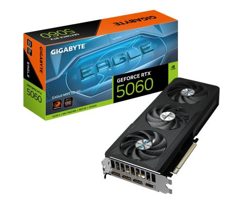 VGA PCIE16 RTX5060 8GB GDDR7/N5060EAGLEMAX OC-8GD GIGABYTE
