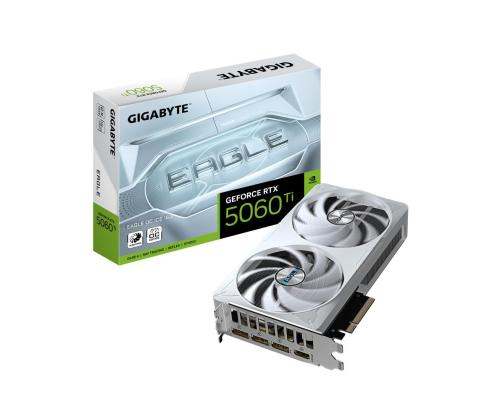 Näytönohjain GIGABYTE NVIDIA GeForce RTX 5060 Ti 16 GB GDDR7 128 bit PCIE 5.0 16x GPU 2617 MHz;