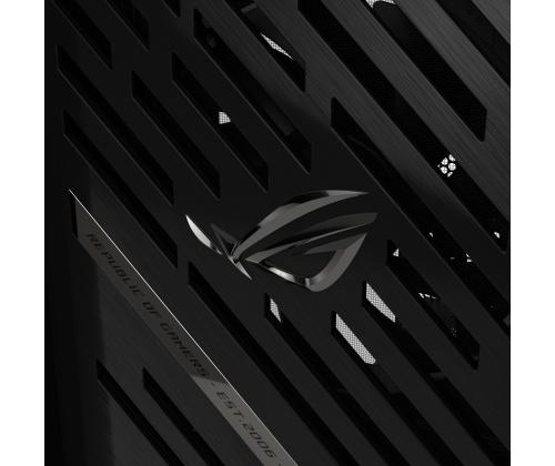 Kotelo ASUS ROG Strix Helios II MidiTower Case tuotteen ominaisuudet Läpinäkyvä paneeli Väri Musta...