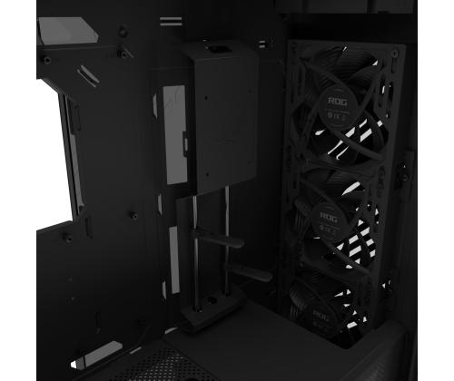 Kotelo ASUS ROG Strix Helios II MidiTower Case tuotteen ominaisuudet Läpinäkyvä paneeli Väri Musta...