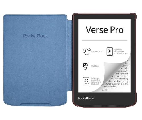 Tablet-kotelo POCKETBOOK sininen H-S-634-B-WW