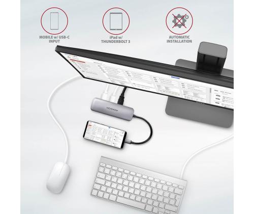 I/O HUB USB3.2 5IN1/0.2M HMC-5 AXAGON