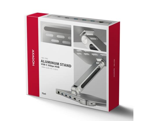 NB ACC STAND 10-16&amp;quot; + I/O HUB/7IN1 HMC-STND AXAGO