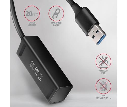 I/O HUB USB3.2 4PORT MINI/0.2M HUE-M1A AXAGON