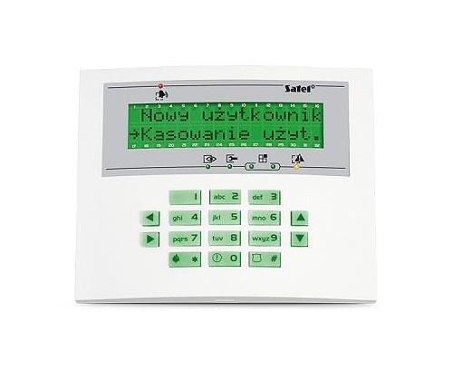 NÄPPÄIMISTÖ LCD /INTEGRA VIHREÄ/INT-KLCDL-GR SATEL