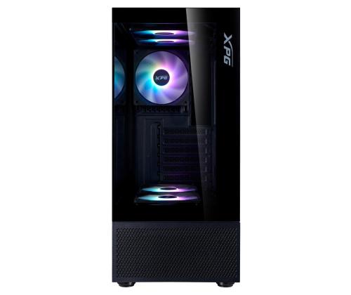Kotelo ADATA INVADER X MINI MidiTower Case tuotteen ominaisuudet Läpinäkyvä paneeli ATX MicroATX MiniITX...