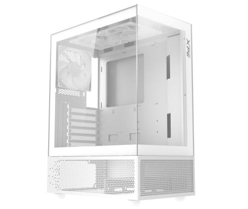 Kotelo ADATA INVADER X MINI MidiTower Case tuotteen ominaisuudet Läpinäkyvä paneeli ATX MicroATX MiniITX...