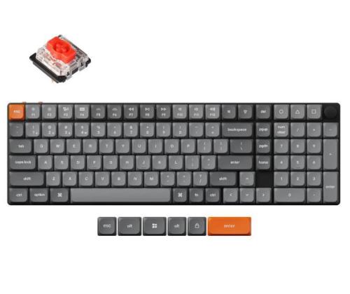NÄPPÄIMISTÖ WRL K17 MAX RGB/MUSTA K17M-B1 KEYCHRO