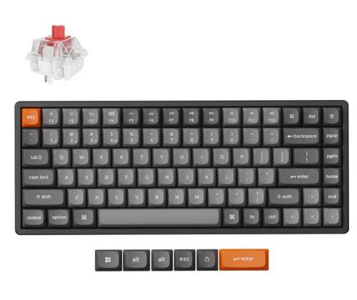 NÄPPÄIMISTÖ WRL K2 MAX RGB/MUSTA K2M-J1 KEYCHRONI