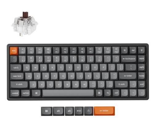NÄPPÄIMISTÖ WRL K2 MAX RGB/MUSTA K2M-J3 KEYCHRONI