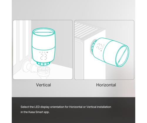ÄLYKÄS KOTI PATTERITERMOSTAATTI/KE100-SARJA TP-LINKKI