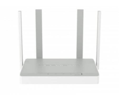 Langaton reititin KEENETIC Langaton reititin 1800 Mbps Mesh Wi-Fi 6 USB 3.0 4x10/100/1000M KN-3810-01EU