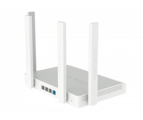 Langaton reititin KEENETIC Langaton reititin 1800 Mbps Mesh Wi-Fi 6 USB 3.0 4x10/100/1000M KN-3810-01EU
