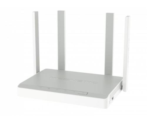 Langaton reititin KEENETIC Langaton reititin 1800 Mbps Mesh Wi-Fi 6 USB 3.0 4x10/100/1000M KN-3810-01EU