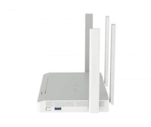 Langaton reititin KEENETIC Langaton reititin 1800 Mbps Mesh Wi-Fi 6 USB 3.0 4x10/100/1000M KN-3810-01EU