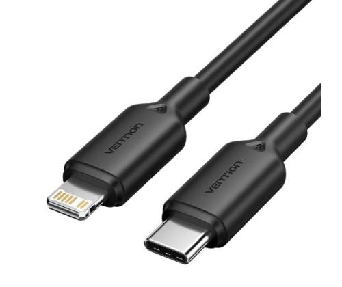 KAAPELI USB-C SALAMAAN/2M MUSTA LAKBH VENTION