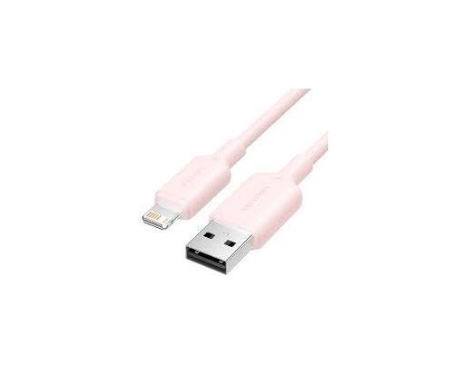 KAAPELI USB2.0 SALAMALLE/1M VAALEANPUNAINEN LAMPF VENTIONIIN
