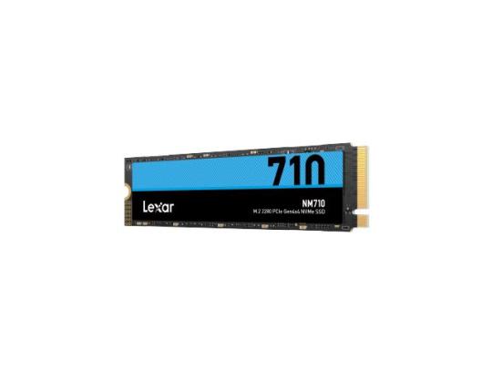 SSD LEXAR NM710 500 Gt M.2 PCIe Gen4 NVMe Kirjoitusnopeus 2600 Mt/s Lukunopeus 5000 Mt/s 2...