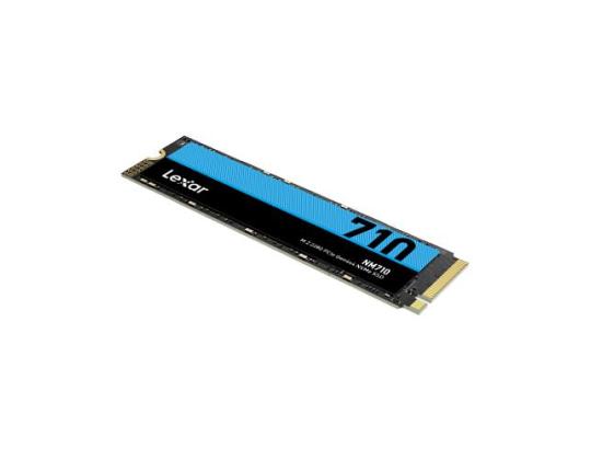 SSD LEXAR NM710 500 Gt M.2 PCIe Gen4 NVMe Kirjoitusnopeus 2600 Mt/s Lukunopeus 5000 Mt/s 2...