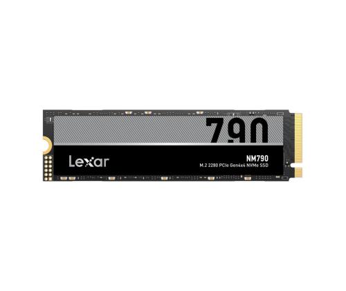 SSD LEXAR NM790 2TB M.2 PCIe Gen4 NVMe Kirjoitusnopeus 6500 Mt/s Lukunopeus 7400 Mt/s 2...