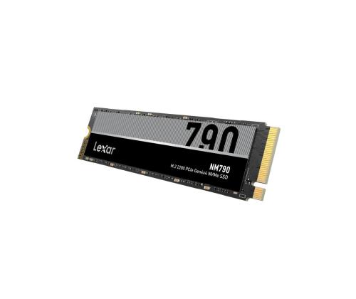 SSD LEXAR NM790 2TB M.2 PCIe Gen4 NVMe Kirjoitusnopeus 6500 Mt/s Lukunopeus 7400 Mt/s 2...