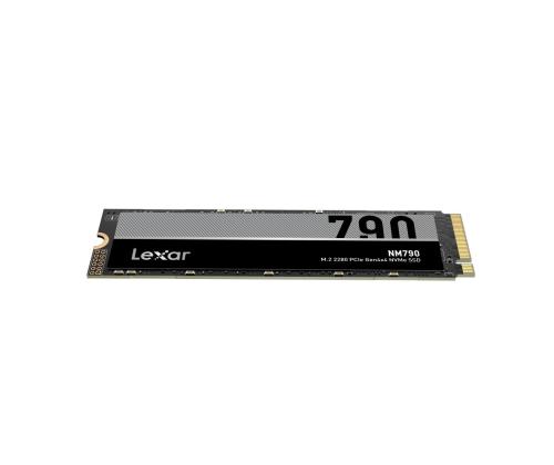 SSD LEXAR NM790 2TB M.2 PCIe Gen4 NVMe Kirjoitusnopeus 6500 Mt/s Lukunopeus 7400 Mt/s 2...