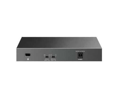 Kytkin TP-LINK LS106LP Työpöytä/jalusta 6x10Base-T / 100Base-TX PoE-portit 4 LS106LP
