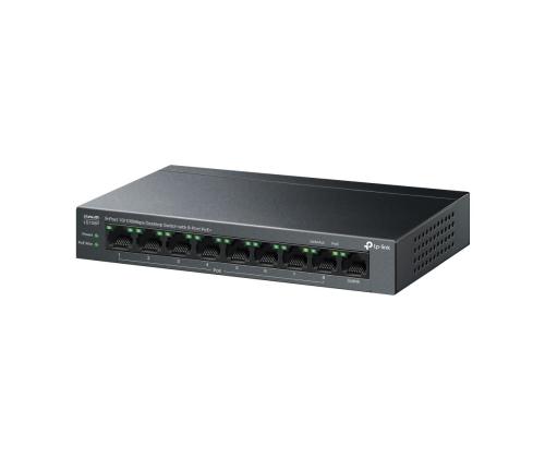Kytkin TP-LINK LS109P Pöytä-/jalusta 9x10Base-T/100Base-TX PoE+ portit 8 LS109P