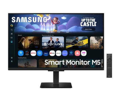 LCD-monitori SAMSUNG 27 &;quot; 1920 x 1080 pikseliä Full HD Native kuvasuhde 16:9 LCD Flat LS27FM500EUXEN