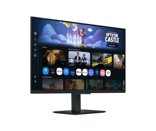 LCD-monitori SAMSUNG 27 &;quot; 1920 x 1080 pikseliä Full HD Native kuvasuhde 16:9 LCD Flat LS27FM500EUXEN