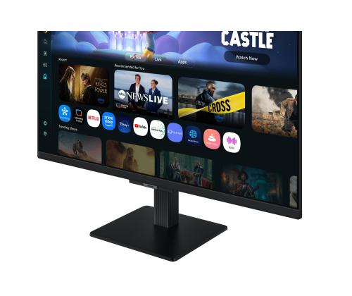 LCD-monitori SAMSUNG 27 &;quot; 1920 x 1080 pikseliä Full HD Native kuvasuhde 16:9 LCD Flat LS27FM500EUXEN