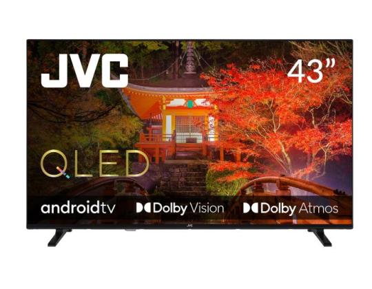 TV-sarja JVC 43" 4K/Smart QLED 3840x2160 langaton LAN Bluetooth Android TV LT-43VAQ330P