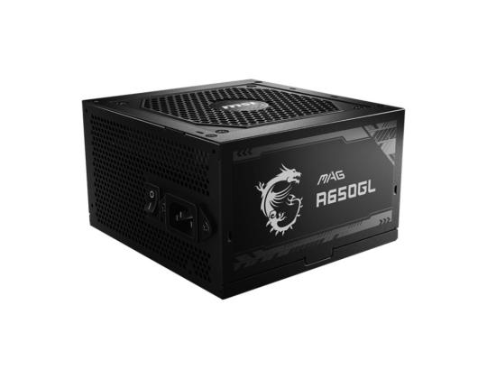 Virtalähde MSI 650 Watts Tehokkuus 80 PLUS GOLD PFC Active MTBF 1500000 tuntia MAGA650GL