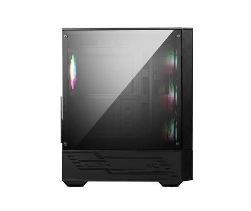 Kotelo MSI MAG FORGE 112R MidiTower Ei sisälly ATX MicroATX MiniITX Väri Musta MAGFORGE112R