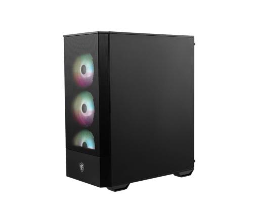 Kotelo MSI MAG FORGE 112R MidiTower Ei sisälly ATX MicroATX MiniITX Väri Musta MAGFORGE112R