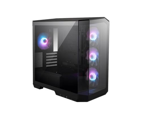 Kotelo MSI MidiTower Case tuoteominaisuudet Läpinäkyvä paneeli Ei sisälly MicroATX Väri Musta...