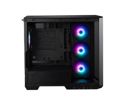Kotelo MSI MidiTower Case tuoteominaisuudet Läpinäkyvä paneeli Ei sisälly MicroATX Väri Musta...