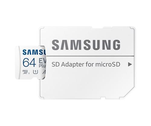 MUISTI MICRO SDXC EVO+ 64GB/V10 W/A MB-MC64SA/EU SAMSUNG