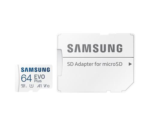 MUISTI MICRO SDXC EVO+ 64GB/V10 W/A MB-MC64SA/EU SAMSUNG