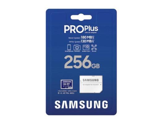 MUISTI MICRO SDXC PRO+ 256GB/W/ADAPT. MB-MD256SA/EU SAMSUNG