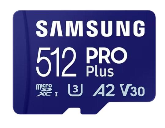 Mälukortti SDXC PRO+ 512GB W LUKIJA MB-MD512SA EU SAMSUNG