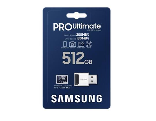 Muistikortti SDXC 512GB W LUKIJA MB-MY512SB WW SAMSUNG