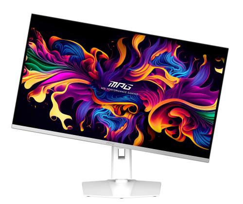 Näyttö MSI MPG 321URXW QD-OLED 31,5" Gaming/4K-paneeli QD-OLED 16:9 240 Hz 0,03 ms MPG321URXWQD-OLED